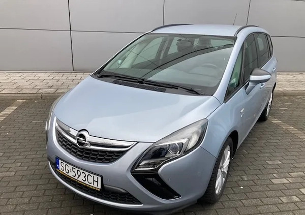 Opel Zafira cena 37000 przebieg: 114266, rok produkcji 2013 z Katowice małe 172